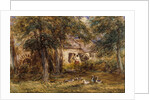Watermill in North Wales by David Cox