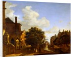 Architectural Fantasy by Jan van der Heyden