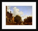 Architectural Fantasy by Jan van der Heyden