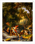 The Rape of Proserpina by Jan van Huysum