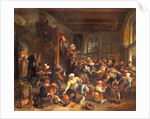The egg dance, peasants merrymaking in an Inn by Jan Steen
