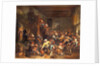 The egg dance, peasants merrymaking in an Inn by Jan Steen