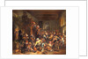 The egg dance, peasants merrymaking in an Inn by Jan Steen