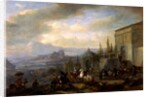 The Departure of a Hawking Party by Philips Wouverman