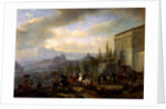 The Departure of a Hawking Party by Philips Wouverman