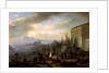 The Departure of a Hawking Party by Philips Wouverman
