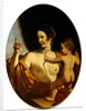 Venus and Cupid by Guercino
