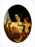 Venus and Cupid by Guercino