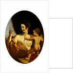 Venus and Cupid by Guercino