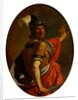Mars as a warrior by Guercino