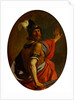 Mars as a warrior by Guercino