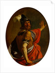 Mars as a warrior by Guercino
