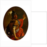 Mars as a warrior by Guercino