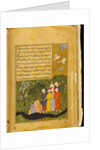 Page from the Anvari Suhayli manuscript. India, late 16th century by Unknown