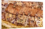Cottages at Crouch End Hill by Constance L. Lee