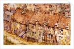 Cottages at Crouch End Hill by Constance L. Lee