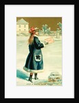 Christmas Card. England, 19th century by Unknown