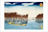 Seaweed Gathers at Omori by Utagawa Kuniyoshi