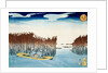 Seaweed Gathers at Omori by Utagawa Kuniyoshi