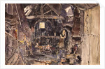 Scythe Smithy, Weybridge by Thomas Hennell