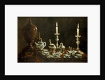 Tea service on tray. England, late 18th century by Unknown