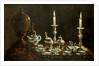 Tea service on tray. England, late 18th century by Unknown