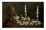 Tea service on tray. England, late 18th century by Unknown