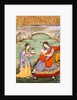 Lady with a companion. India, Mughal period, early 17th century by Unknown