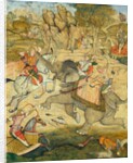 Battle between soldiers by Unknown