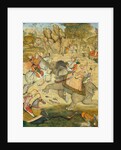 Battle between soldiers by Unknown