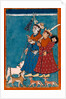 Shiva and the goddess Devi with attendant animals by Unknown