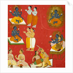 Four manifestations of Vishnu by Unknown