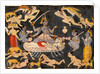 Goddess Kali with attendants and corpses by Unknown