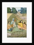 Group of female ascetics by Unknown