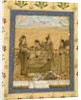 Lady attended by three maids by Anonymous
