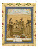Lady attended by three maids by Anonymous