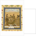 Lady attended by three maids by Anonymous