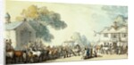 A horse fair at Southampton by Thomas Rowlandson
