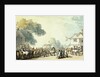 A horse fair at Southampton by Thomas Rowlandson