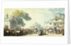 A horse fair at Southampton by Thomas Rowlandson