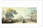 A horse fair at Southampton by Thomas Rowlandson