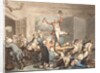 The hunt supper by Thomas Rowlandson