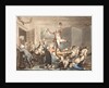 The hunt supper by Thomas Rowlandson