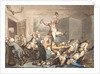The hunt supper by Thomas Rowlandson