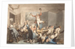 The hunt supper by Thomas Rowlandson