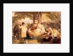 Haymakers at Dinner by Thomas Uwins