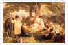 Haymakers at Dinner by Thomas Uwins