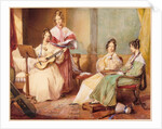 The Four Daughters of Archbishop Sumner by George Richmond