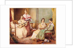 The Four Daughters of Archbishop Sumner by George Richmond