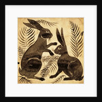 Two Rabbits or Hares by William Frend De Morgan